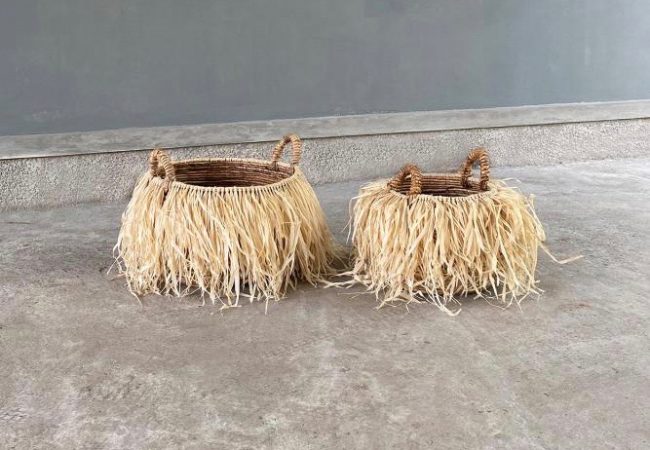 Spirit Of Living The Raffia Baskets